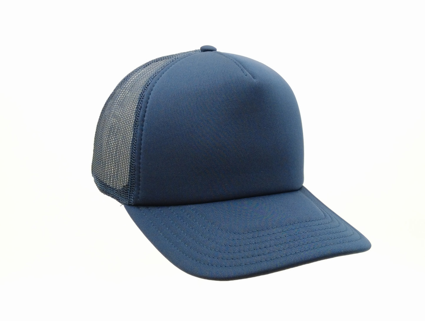 NAVY BLUE FOAM TRUCKER CAP