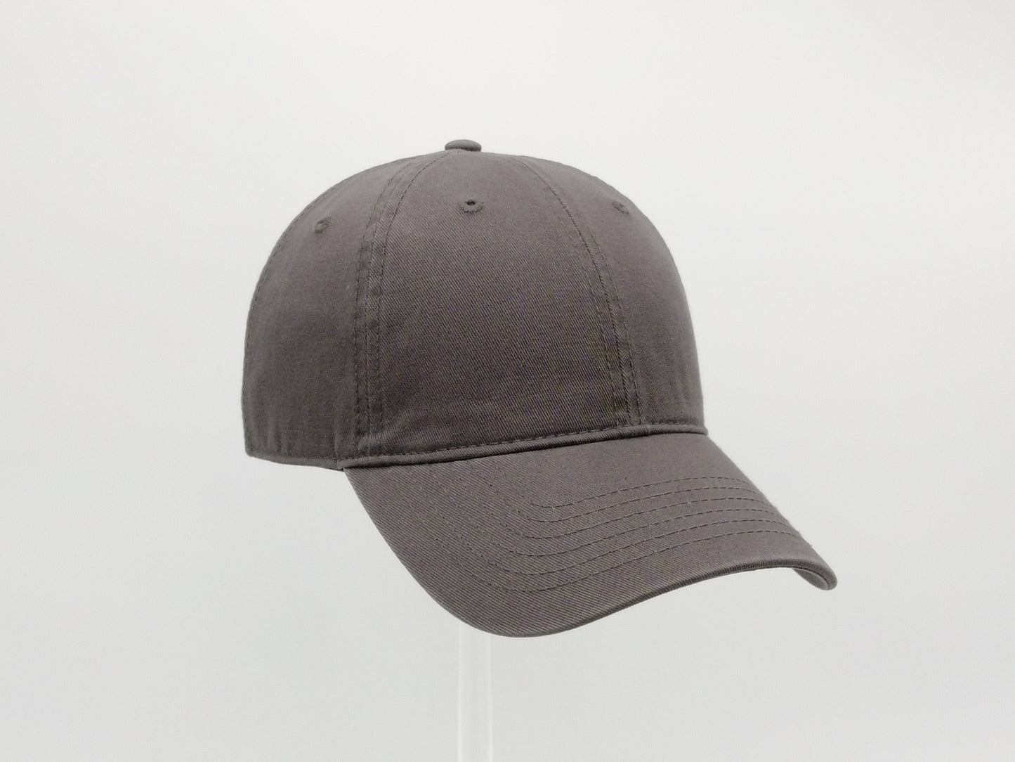 DARK GREY SOFT COTTON DAD CAP