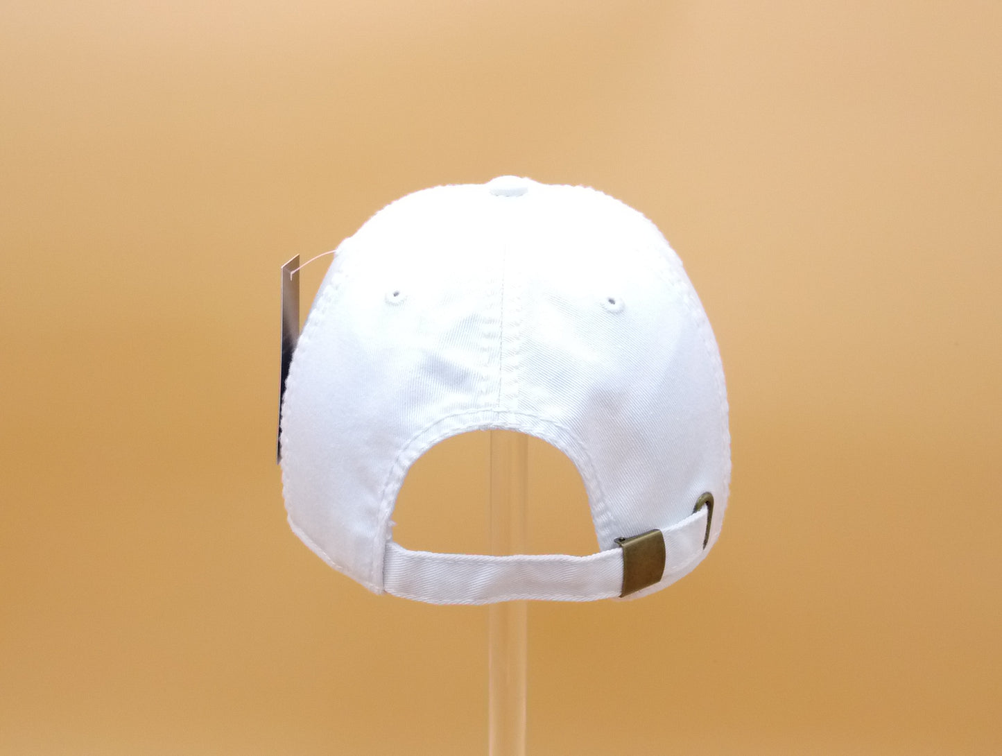 WHITE DISTRESS SOFT DAD CAP