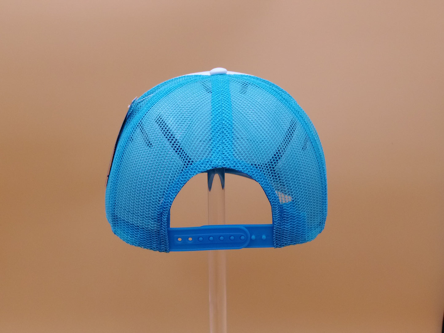 TEAL/WHITE TRUCKER MESH CAP