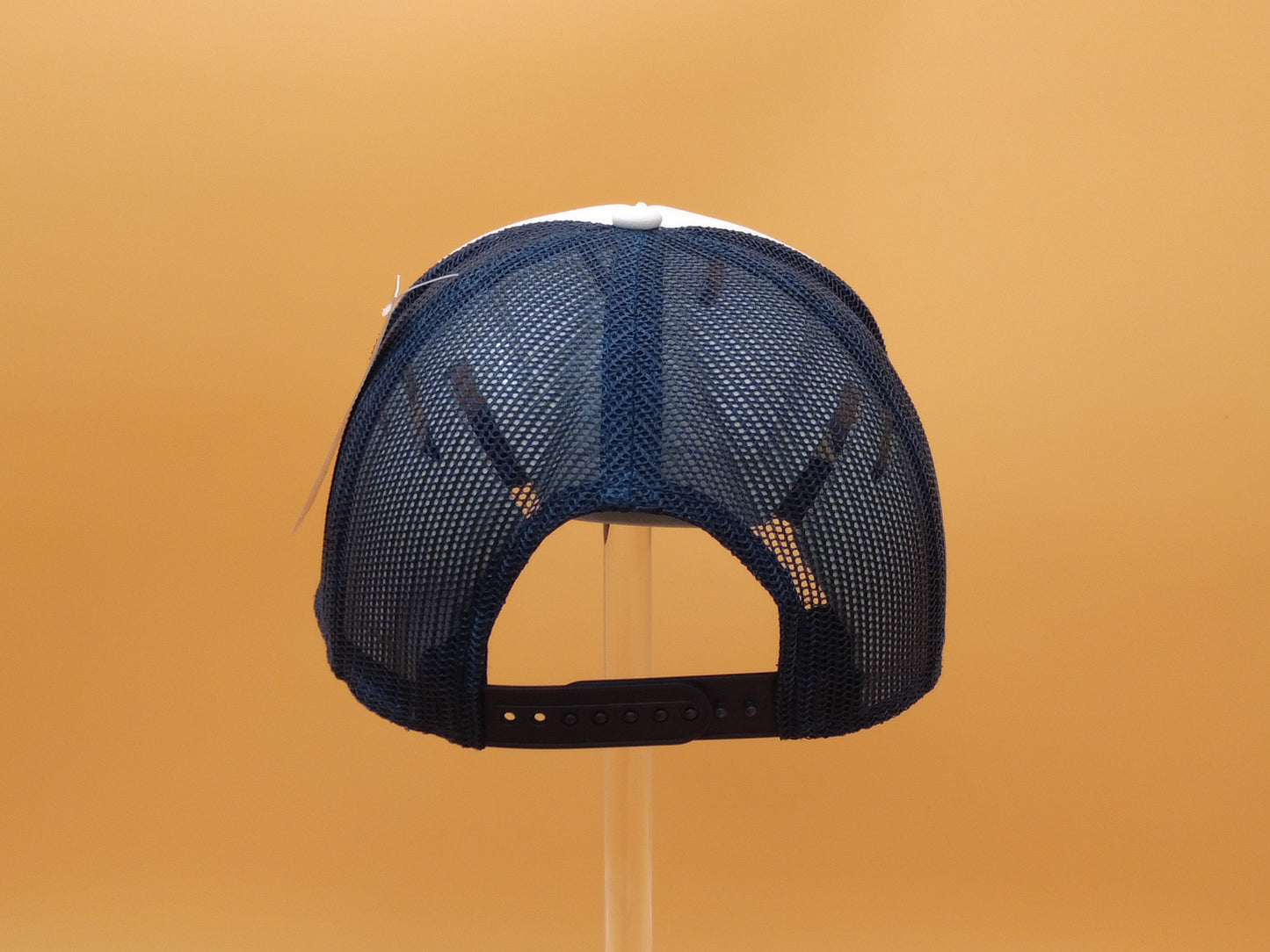 NAVY/WHITE TRUCKER MESH CAP