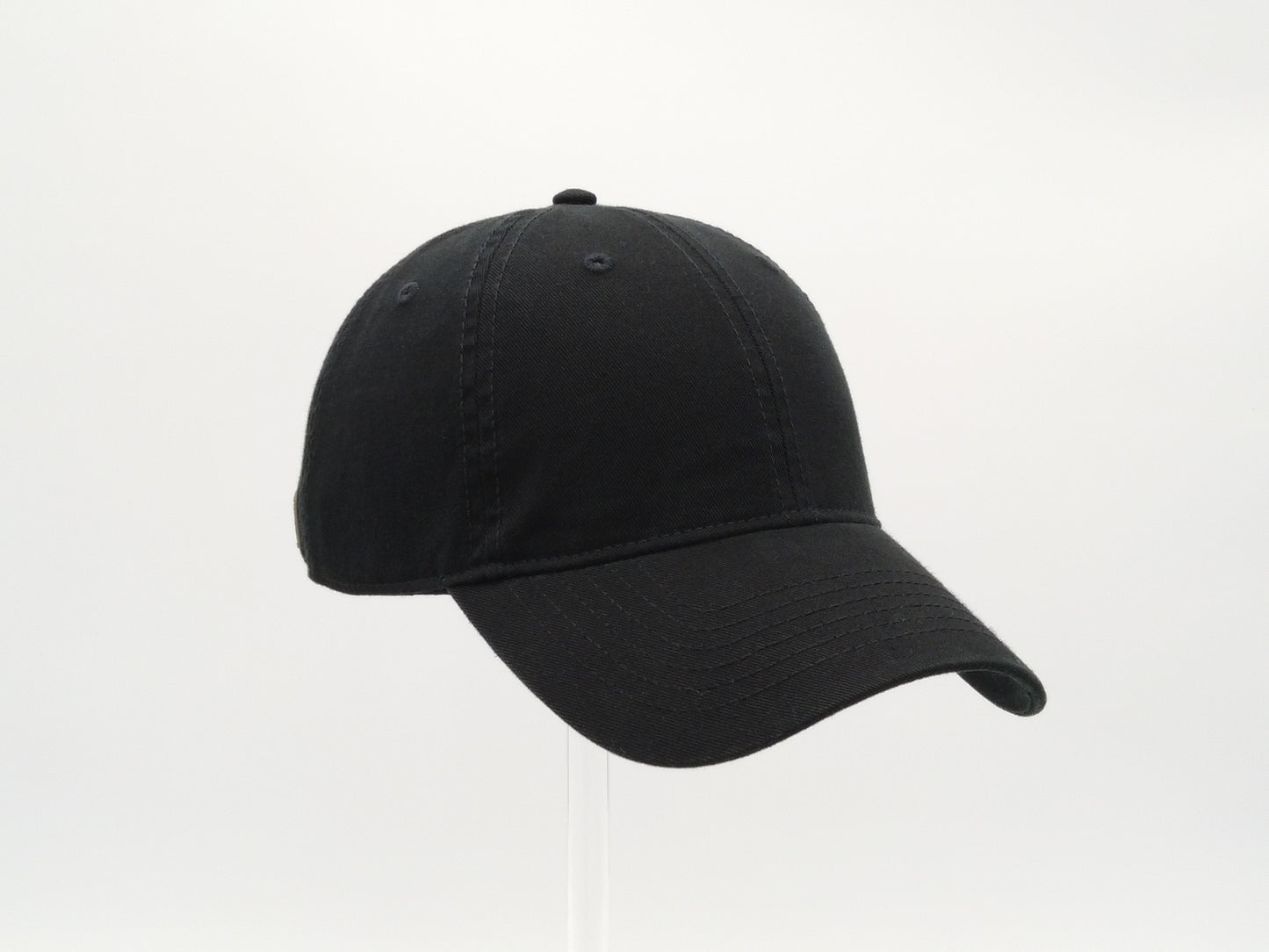 BLACK SOFT COTTON DAD CAP