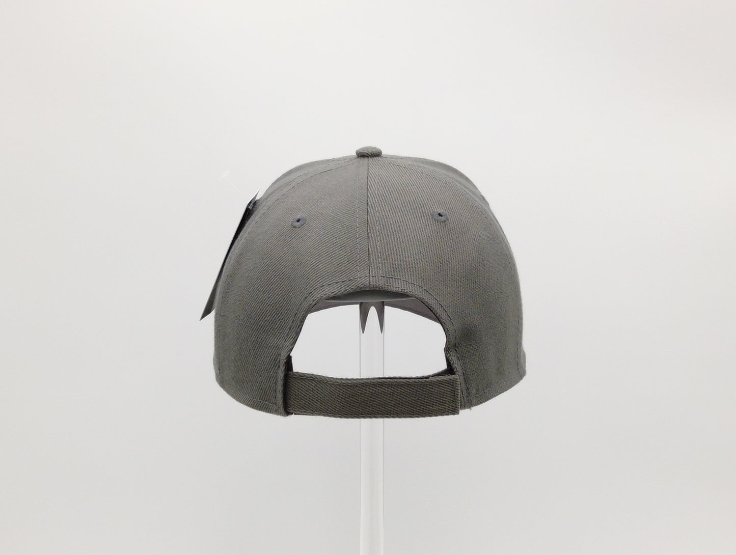DARK GREY ACRYLIC BASEBALL CAP