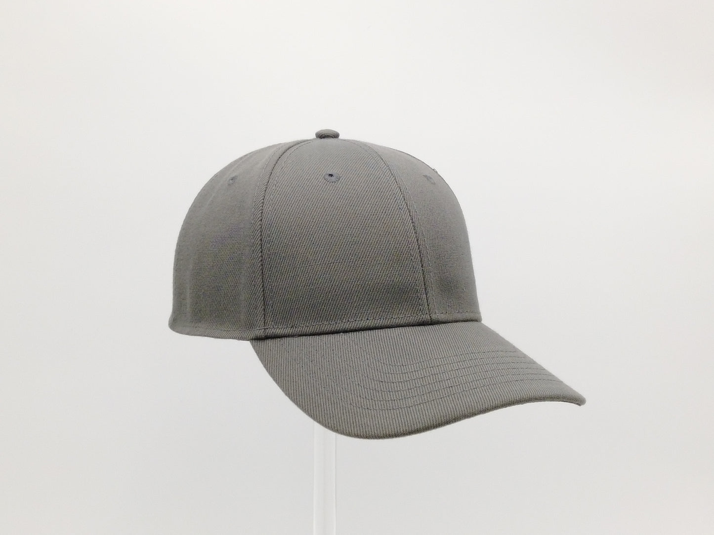 DARK GREY ACRYLIC BASEBALL CAP