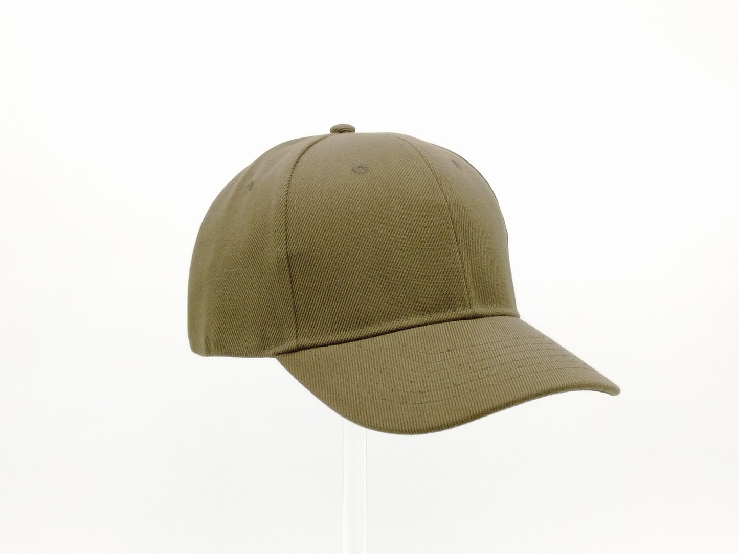 OLIVE GREEN ACRYLIC BASEBALL CAP