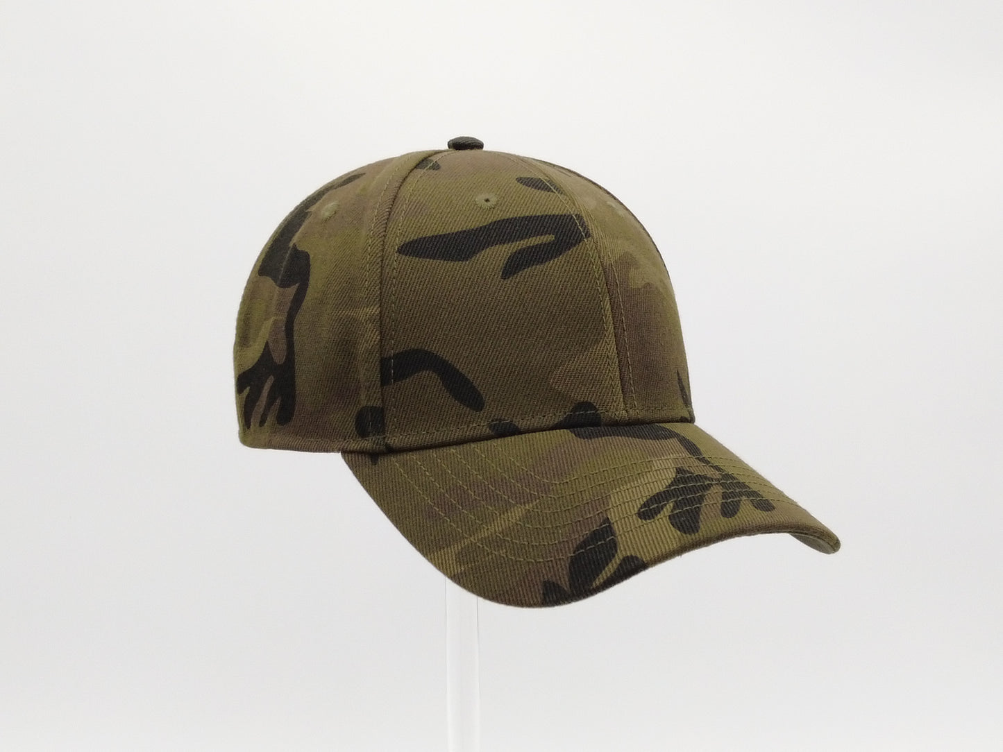 CAMO ACRYLIC BASEBALL CAP