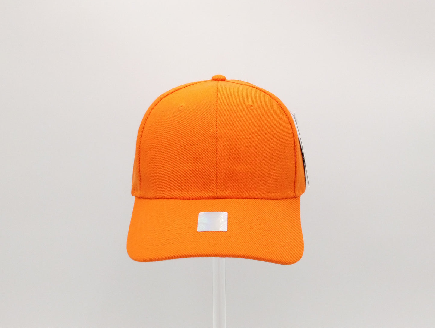 ORANGE ACRYLIC BASEBALL CAP
