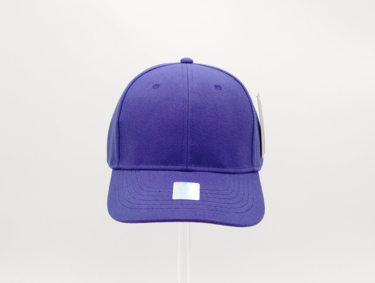 PURPLE ACRYLIC BASEBALL CAP