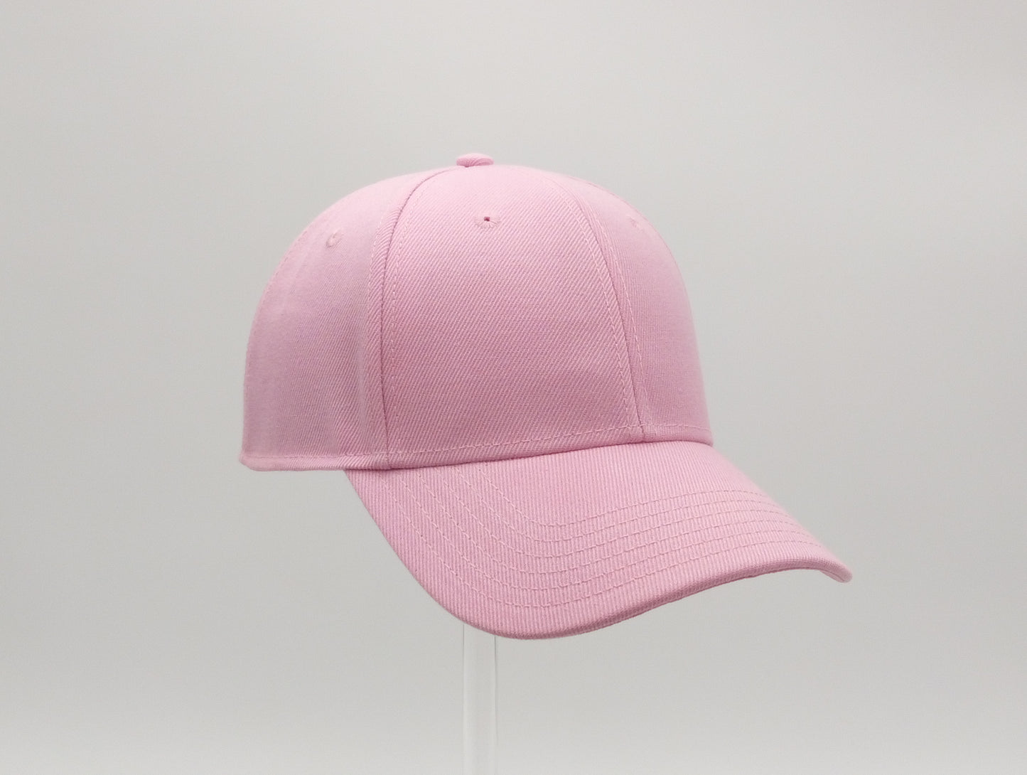 PINK ACRYLIC BASEBALL CAP