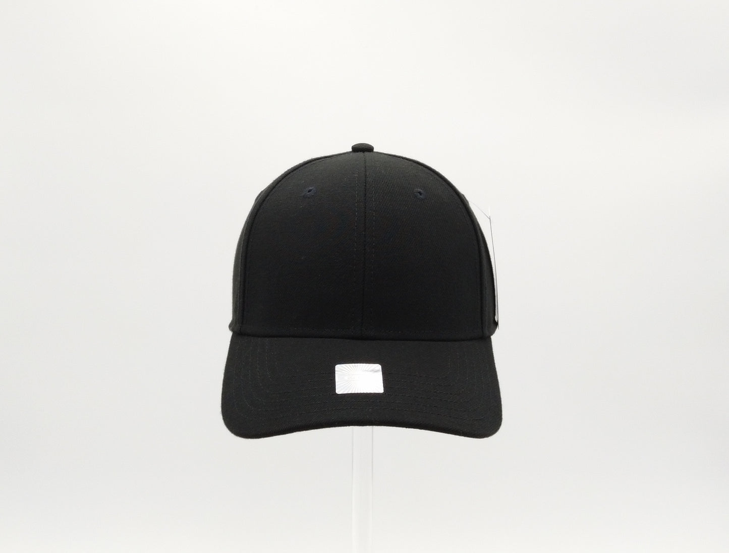 BLACK ACRYLIC BASEBALL CAP