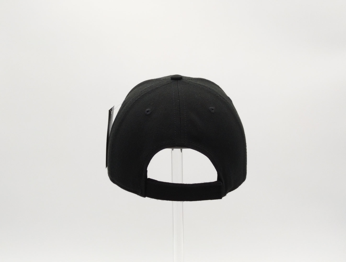 BLACK ACRYLIC BASEBALL CAP