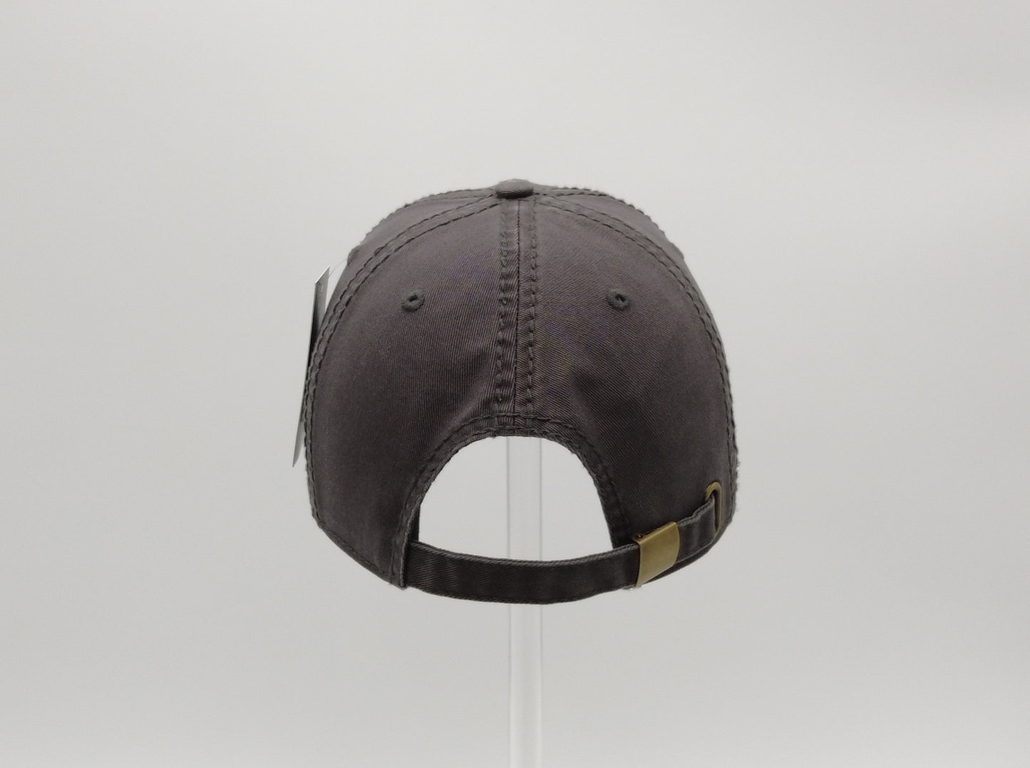 DARK GREY DISTRESS SOFT DAD CAP