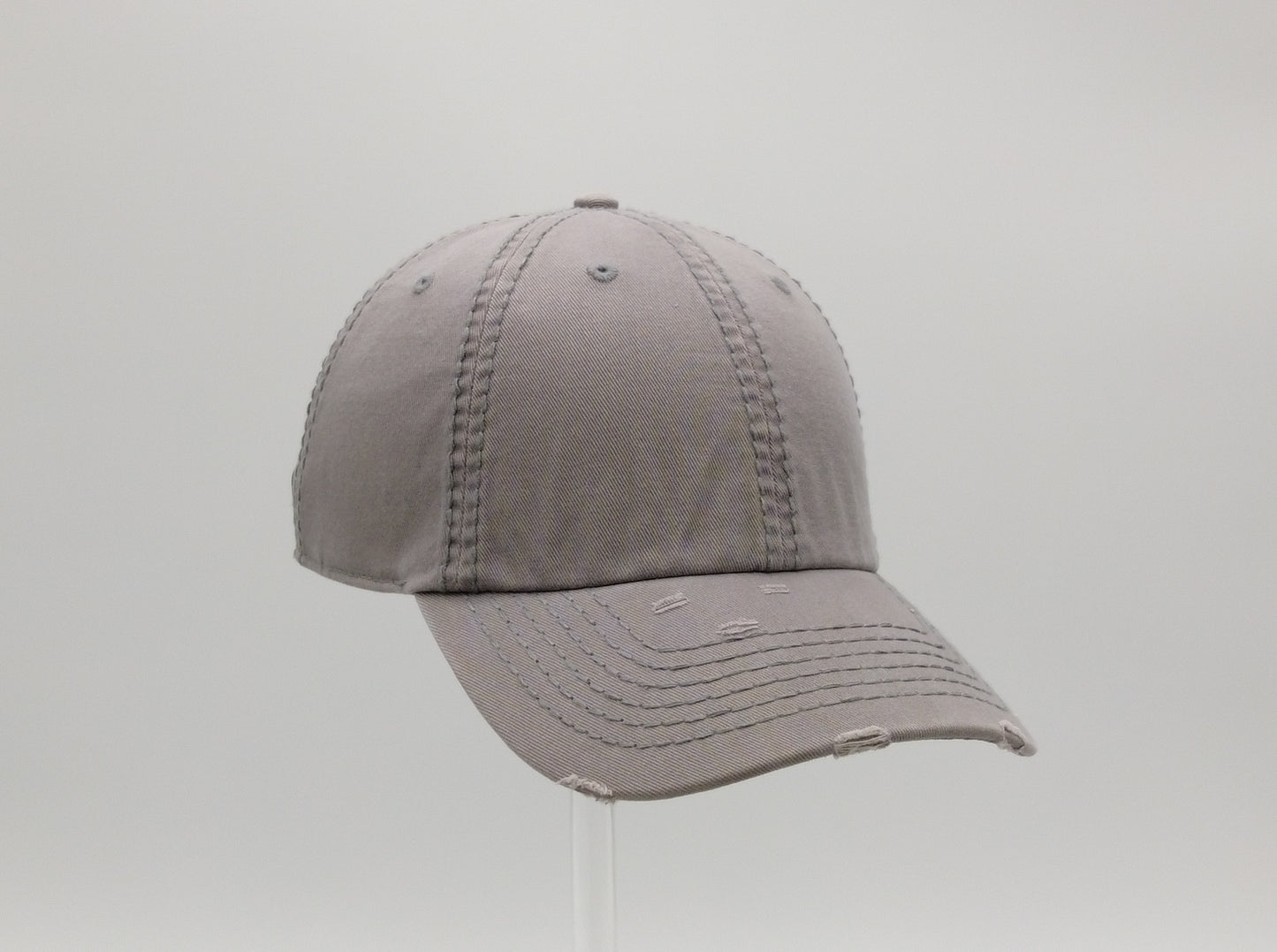 GREY SOFT DAD CAP