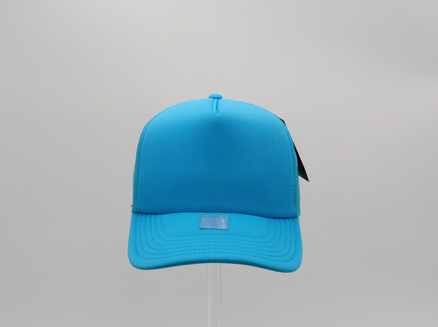TEAL BLUE FOAM TRUCKER CAP