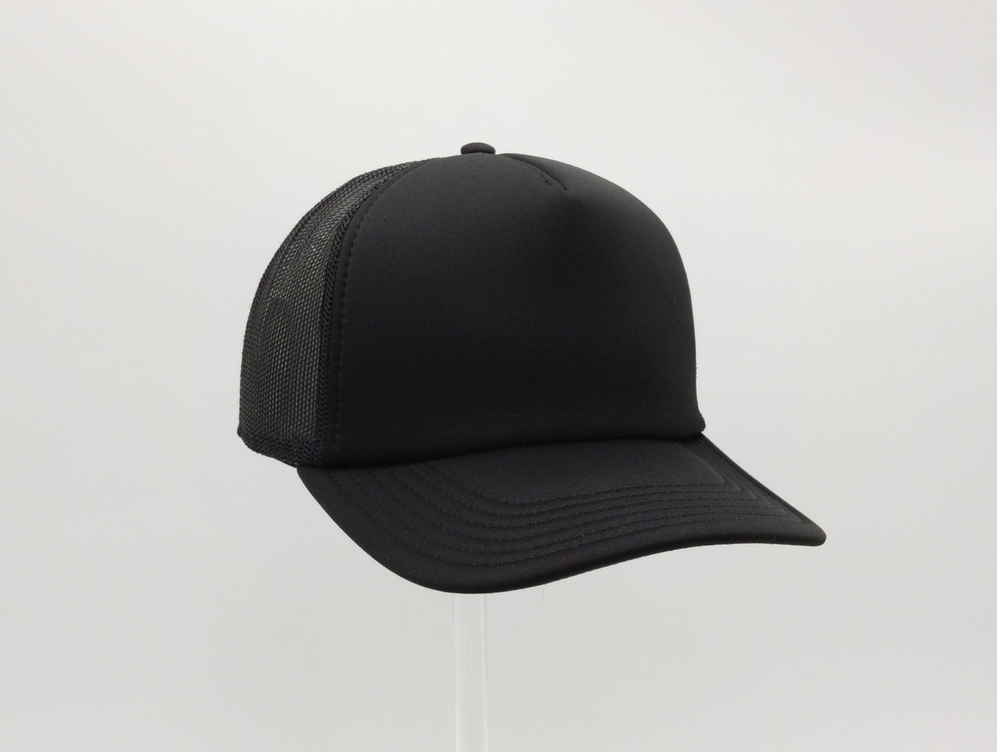 BLACK FOAM TRUCKER CAP
