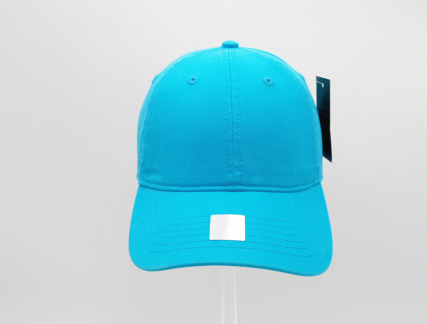 TEAL BLUE COTTON DAD CAP