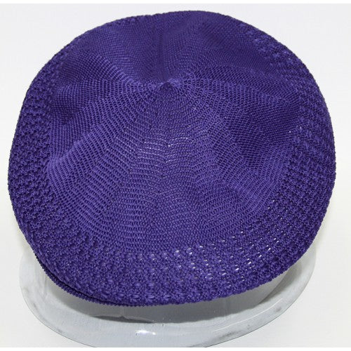 PURPLE KNITTED KANGOL