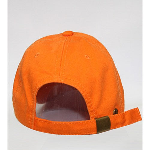 ORANGE SOFT COTTON CAP