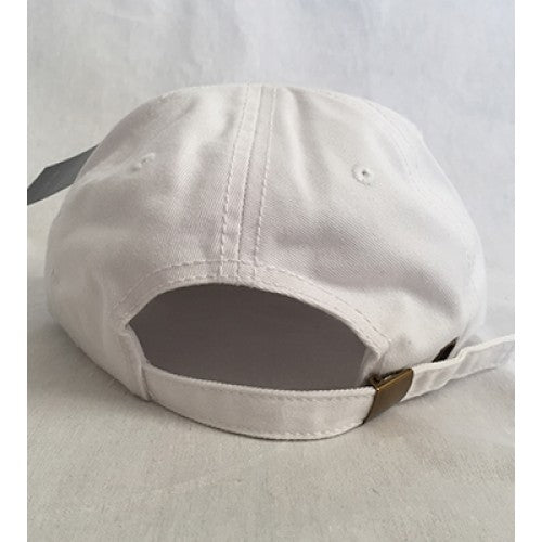 WHITE SOFT COTTON CAP