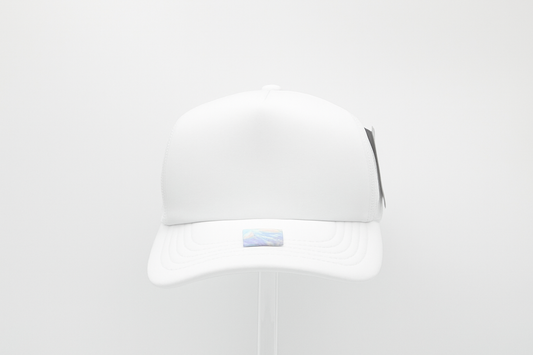 WHITE FOAM TRUCKER CAP