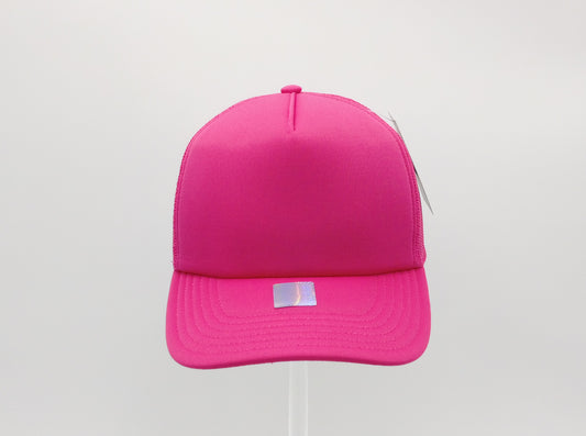 FUCHSIA FOAM TRUCKER CAP