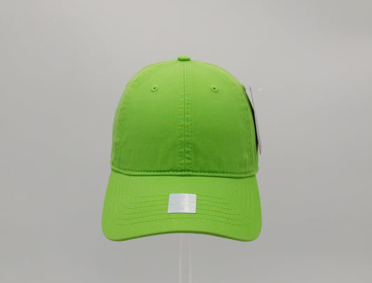 LIME GREEN SOFT COTTON DAD CAP