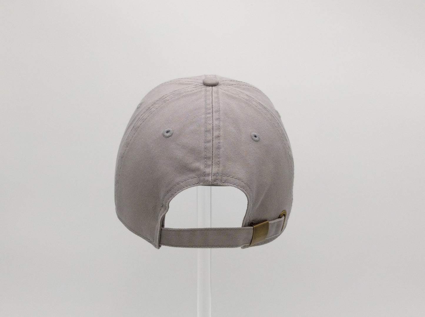 LIGHT GREY SOFT COTTON DAD CAP