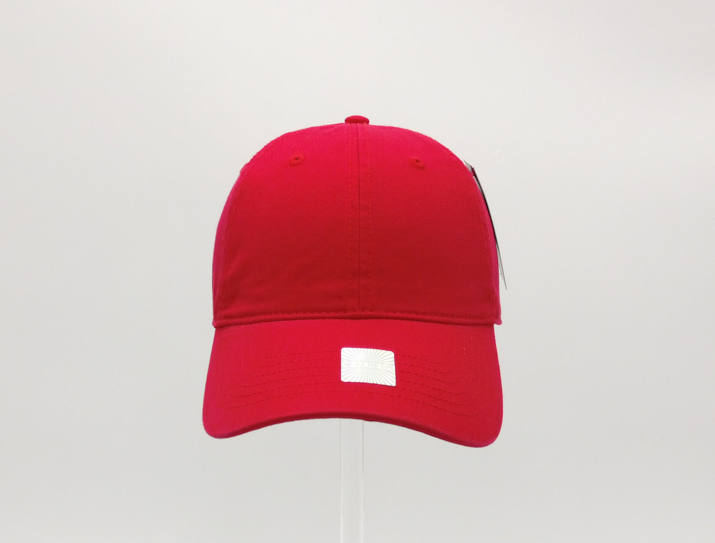 RED SOFT COTTON DAD CAP