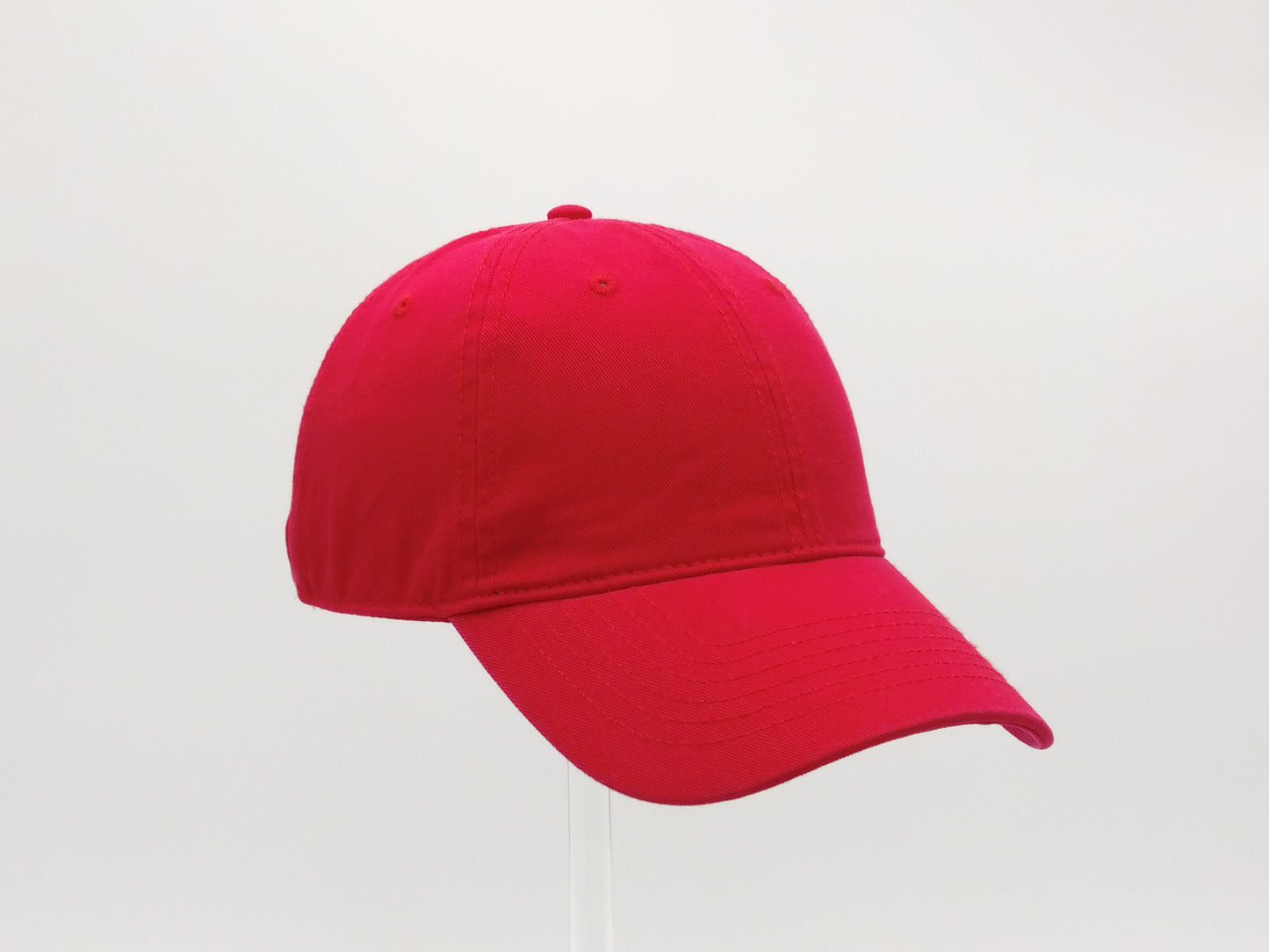 RED SOFT COTTON DAD CAP
