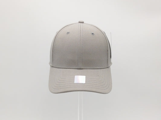LIGHT GREY ACRYLIC BASEBALL CAP