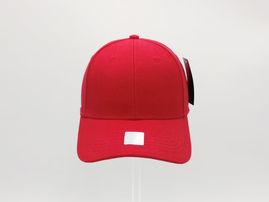RED ACRYLIC BASEBALL CAP