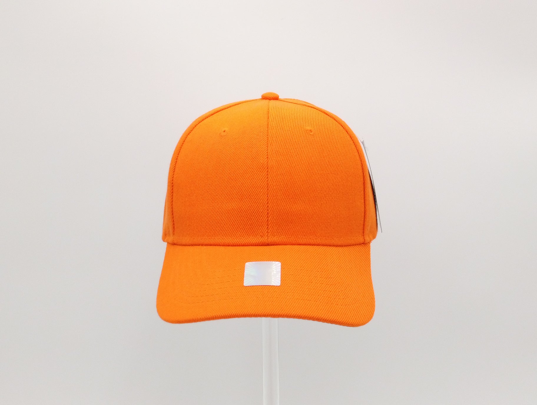 ORANGE ACRYLIC BASEBALL CAP – FINE caps & CAP 1