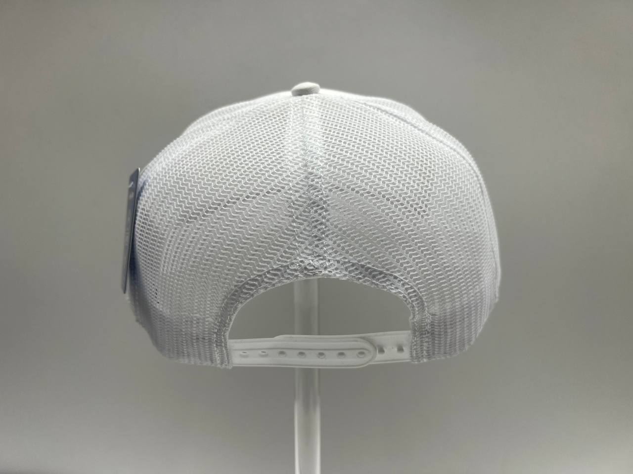WHITE MESH 5 PANEL CAP