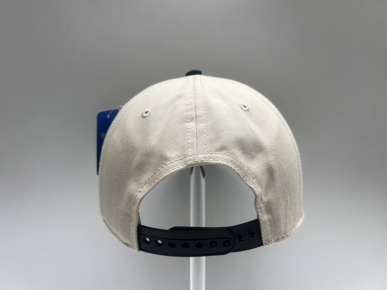 BLACK/NATURAL 5 PANEL CAP