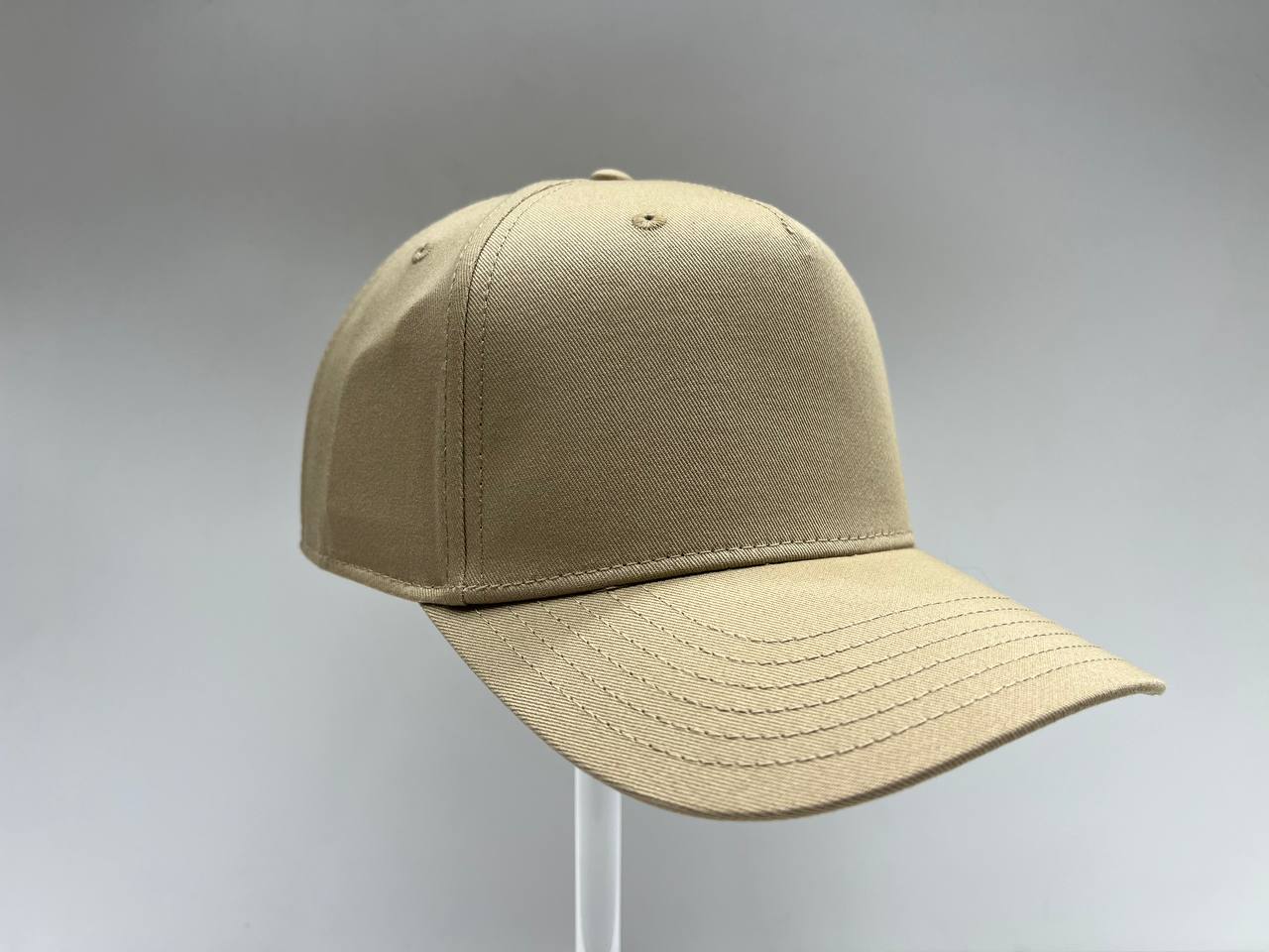 KHAKI 5 PANEL CAP