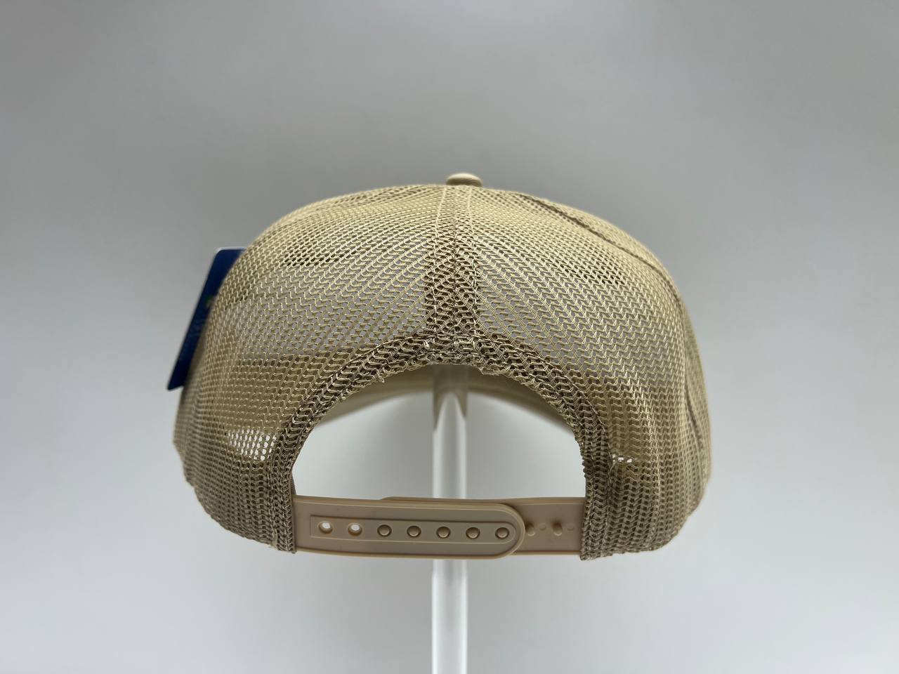 KHAKI MESH 5 PANEL CAP