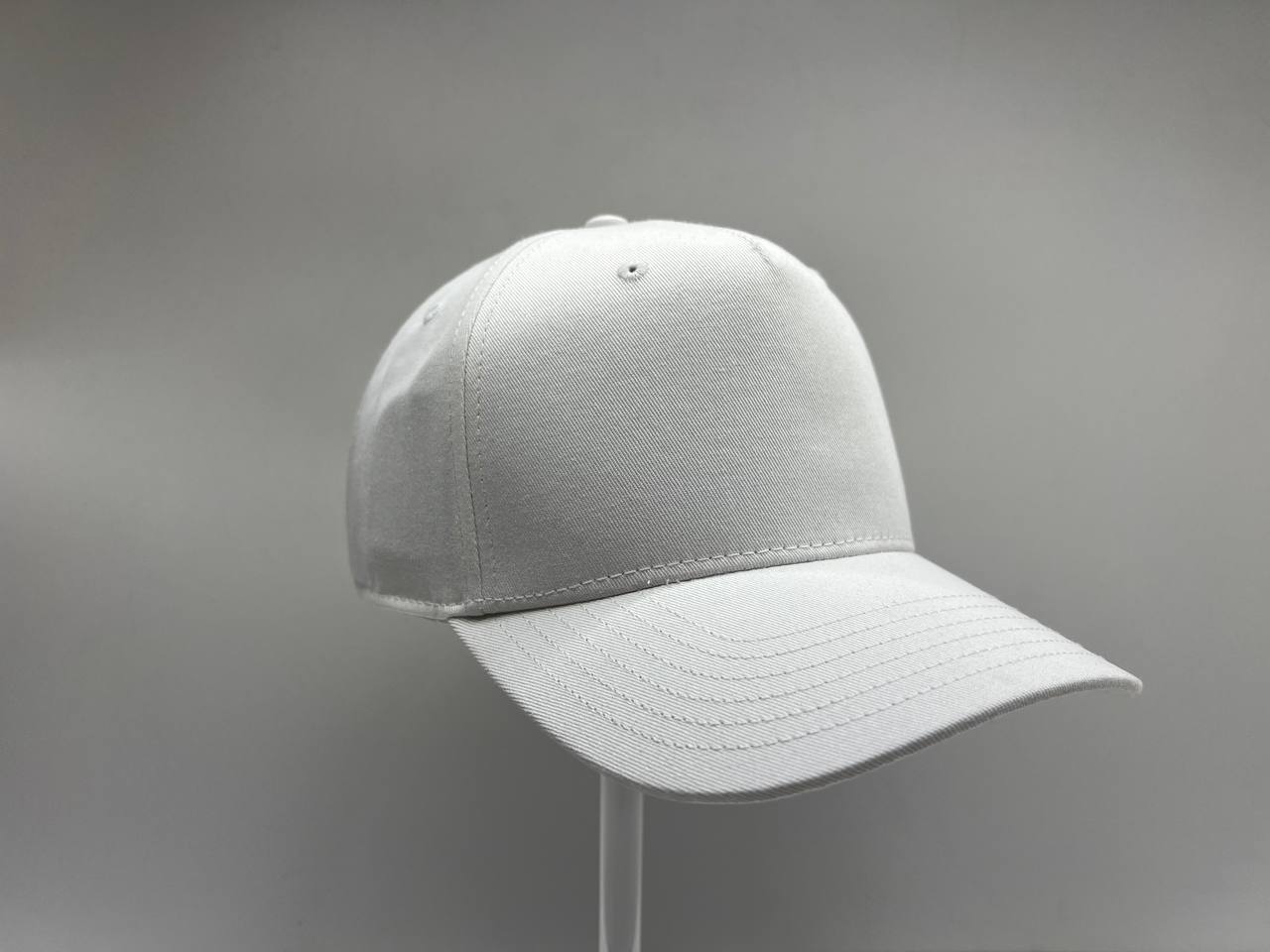 WHITE 5 PANEL CAP