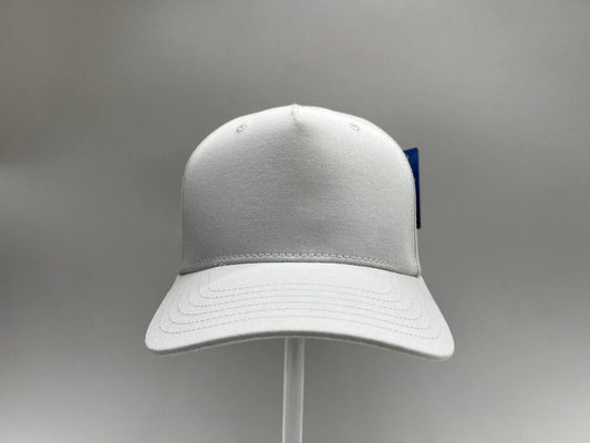 WHITE 5 PANEL CAP