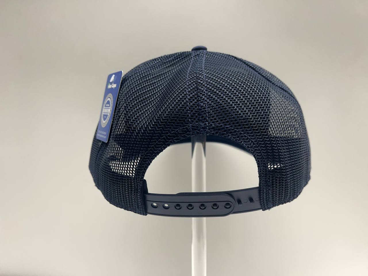 NAVY BLUE MESH 5 PANEL CAP