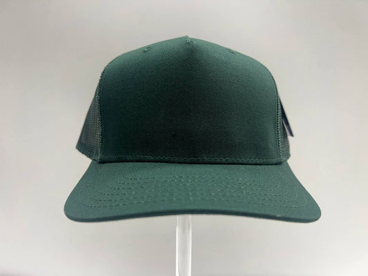 GREEN MESH 5 PANEL CAP