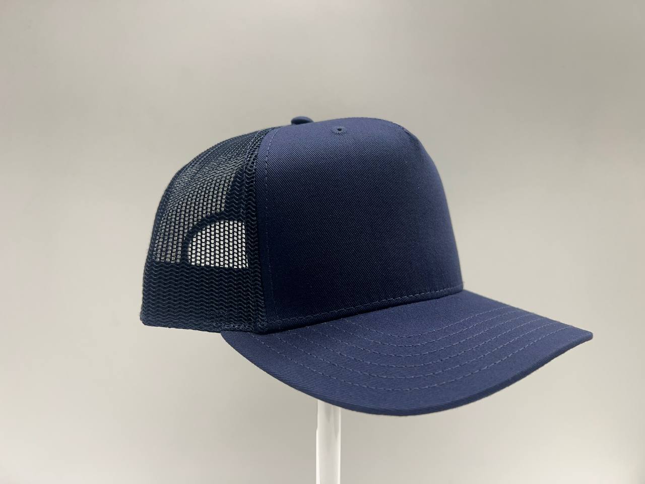 NAVY BLUE MESH 5 PANEL CAP
