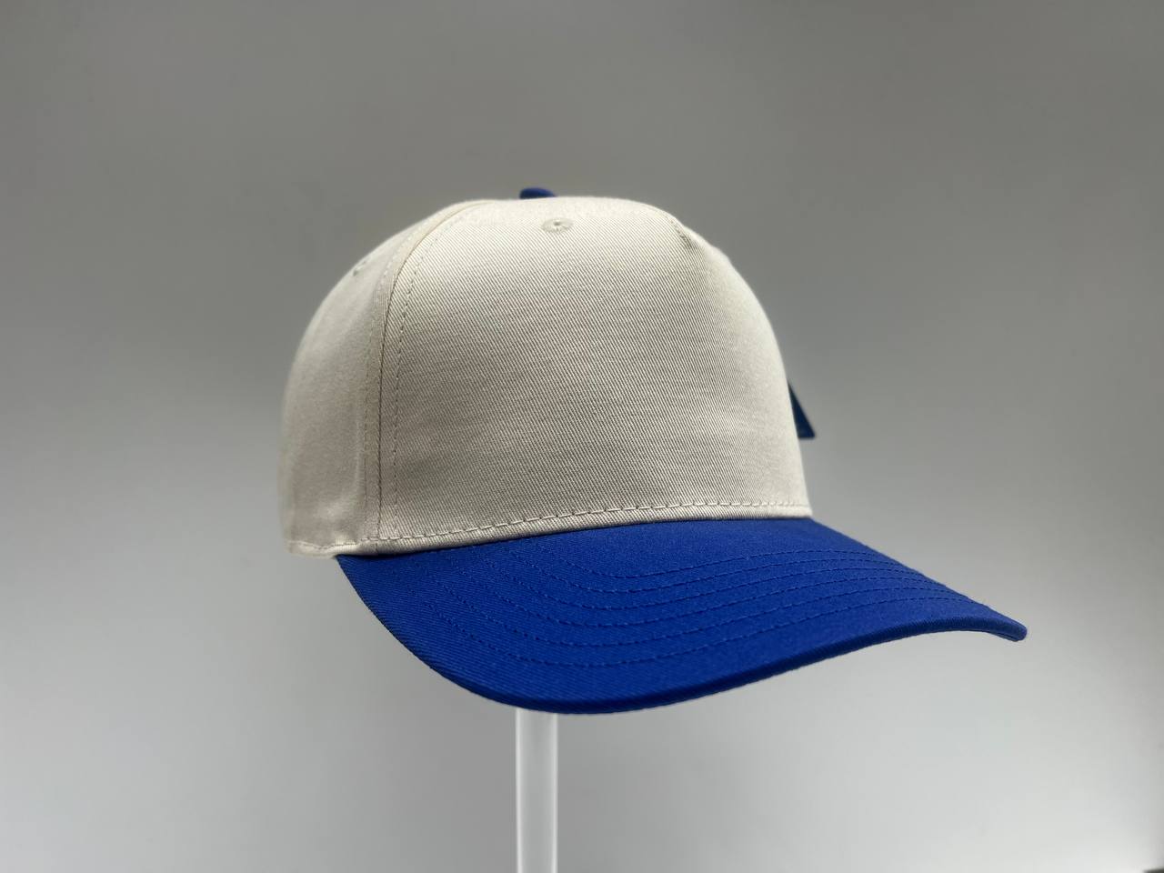 ROYAL BLUE/NATURAL 5 PANEL CAP