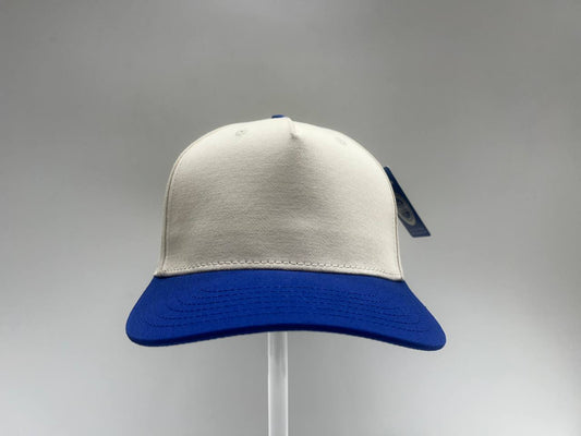 ROYAL BLUE/NATURAL 5 PANEL CAP