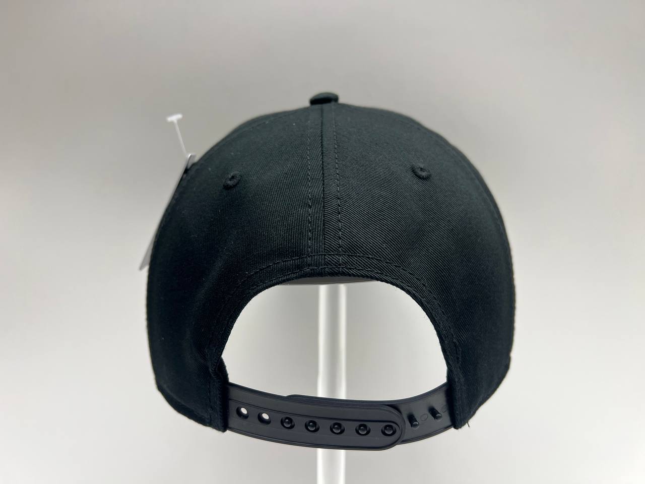BLACK 5 PANEL CAP