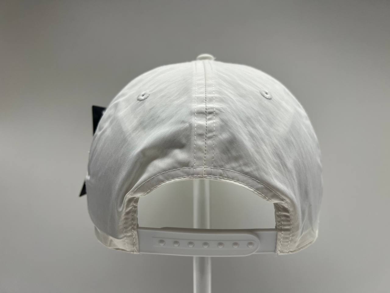 WHITE 5 PANEL ROPE CAP