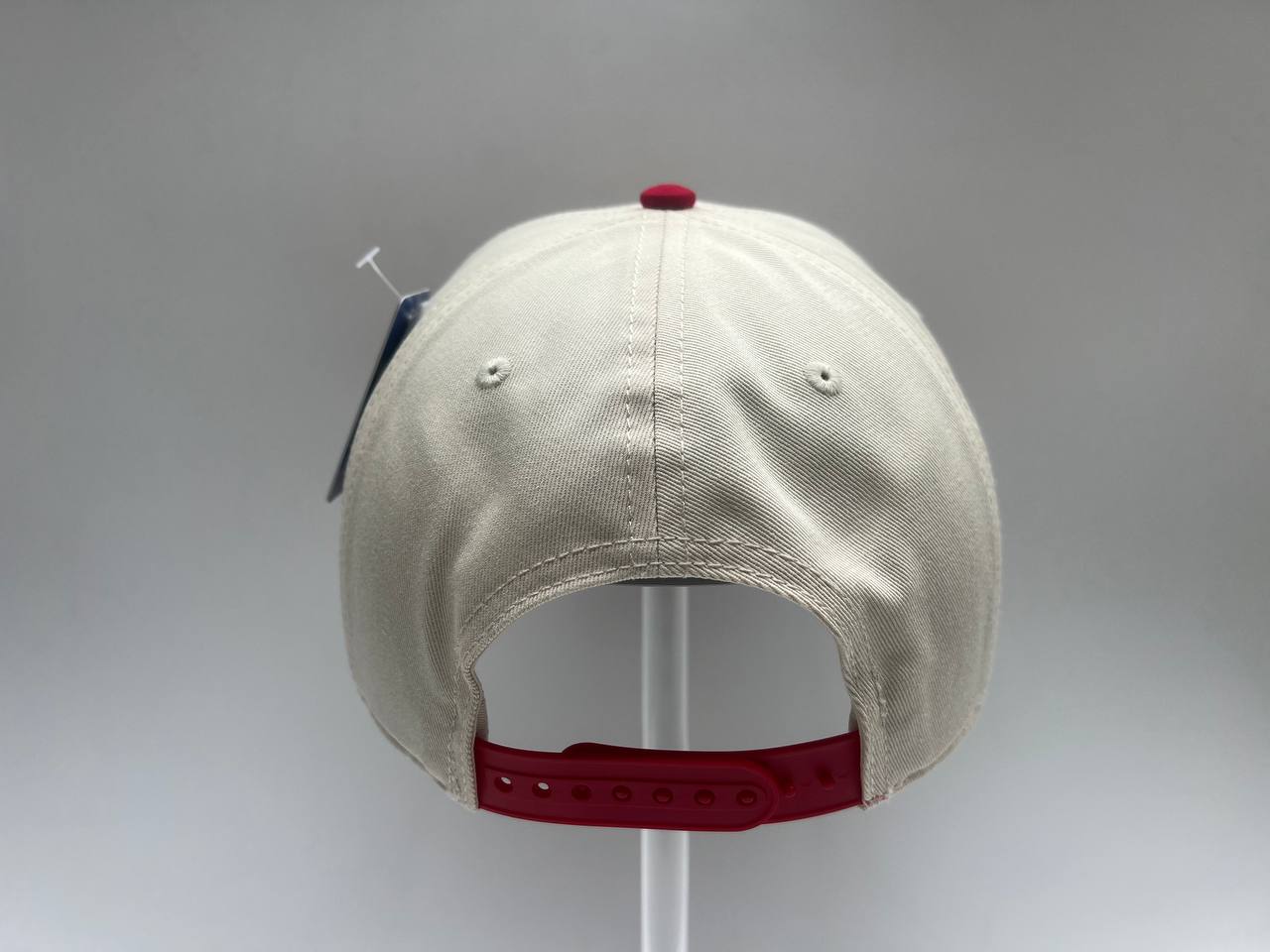 RED/NATURAL 5 PANEL CAP