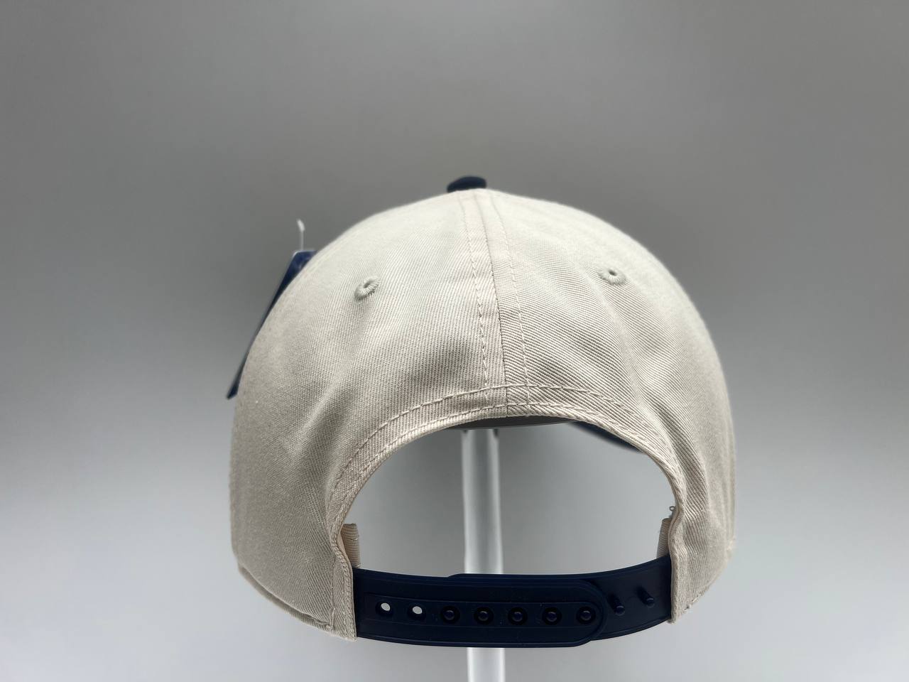 NAVY BLUE/NATURAL 5 PANEL CAP