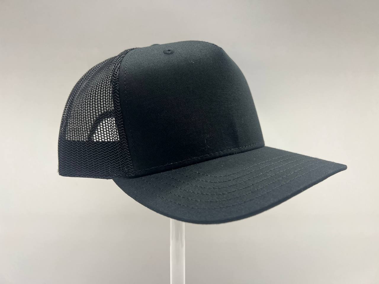 BLACK MESH 5 PANEL CAP