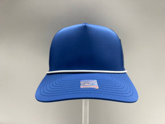 ROYAL BLUE 5 PANEL ROPE CAP