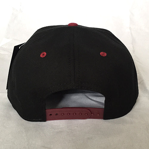 SnapBack Black/Wine